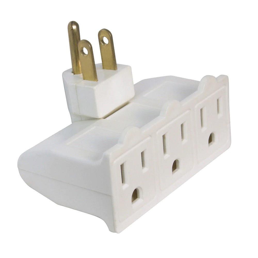 3-Outlet Swivel Power Tap 3-Outlet Swivel Power Tap